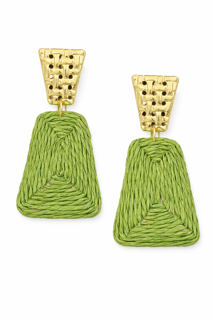 the palm earrings