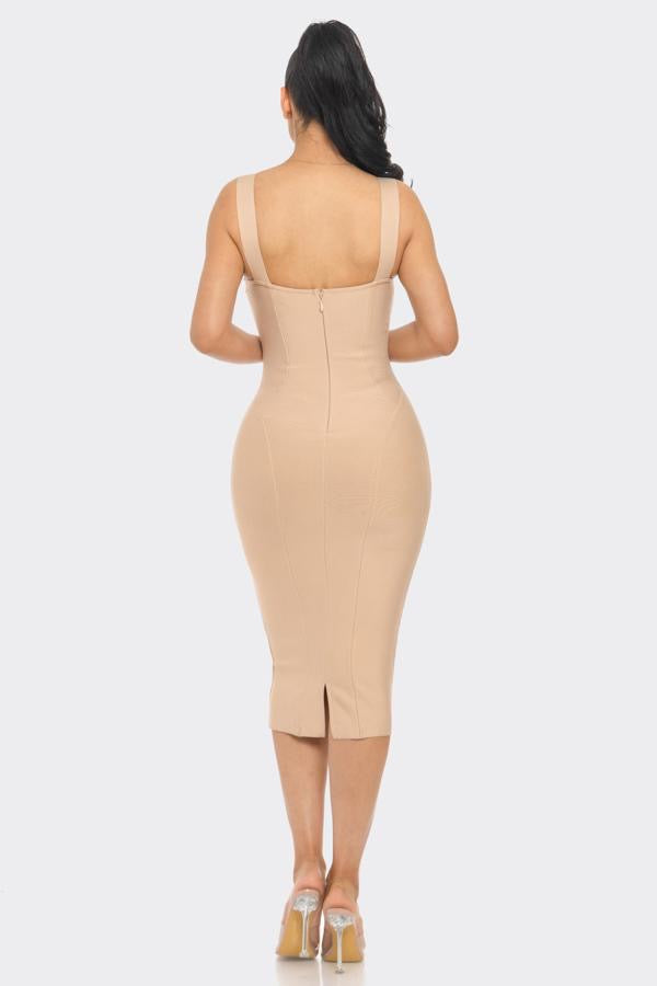 No Nudes Bodycon Dress