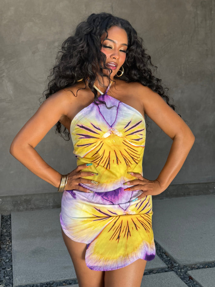 the orchid affair — skirt set