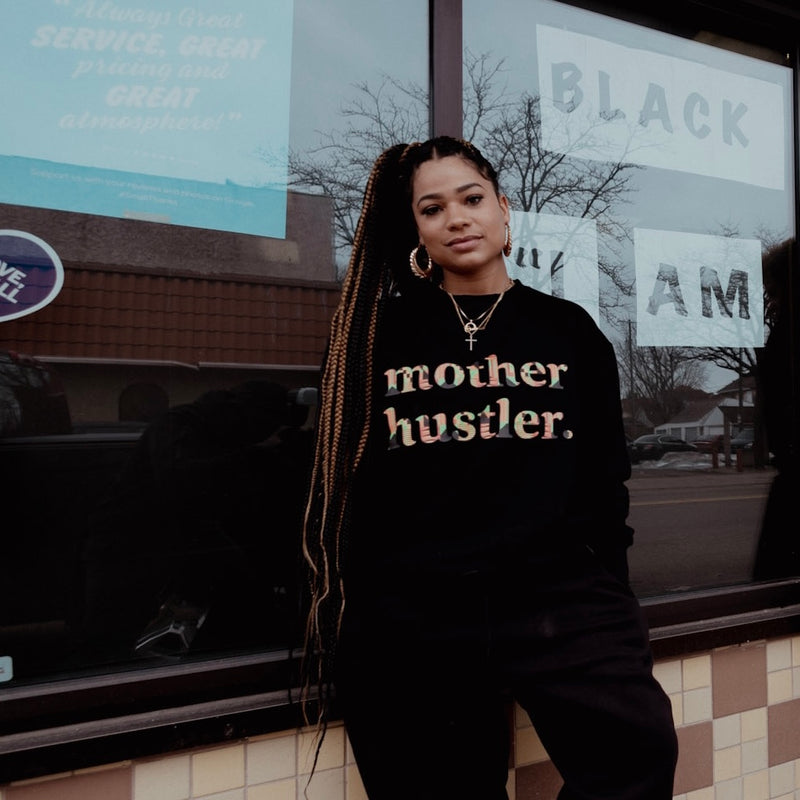 Black History Edition Mother Hustler Crewneck