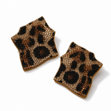 Cheetah earrings