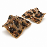 Cheetah earrings