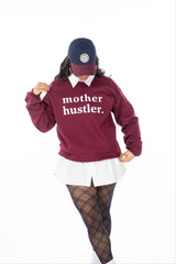 Cherry Red Mother Hustler Lounge Crewneck