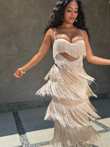 Islander Fringe Dress