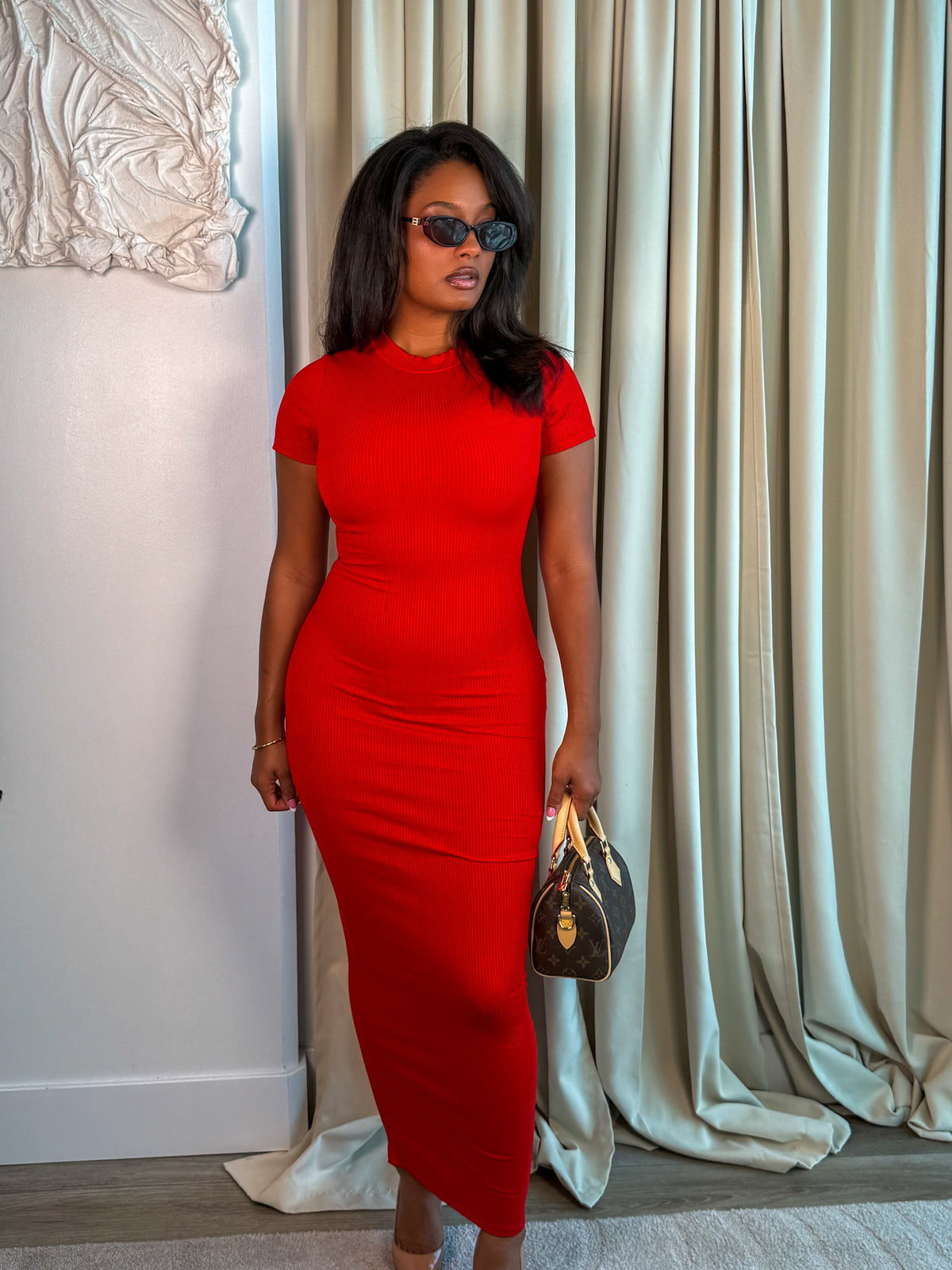 tshirt midi bodycon maxi dress