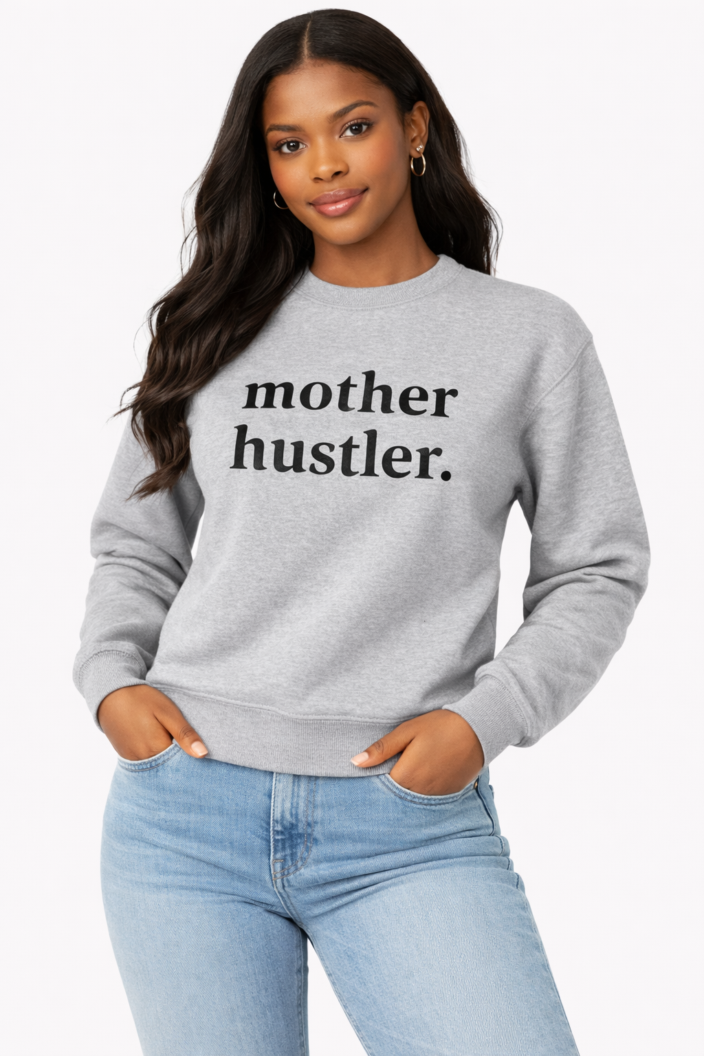 mother hustler crewneck