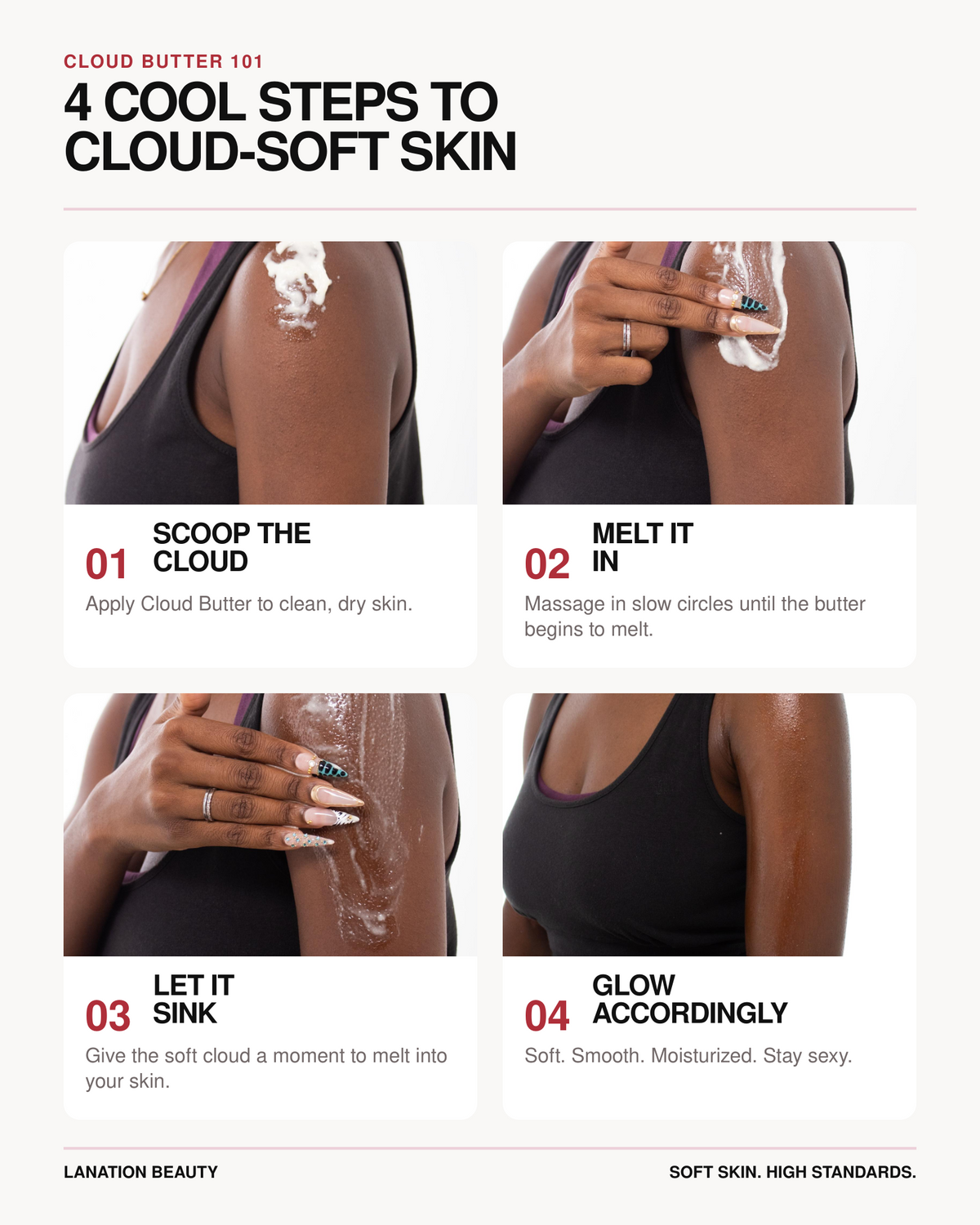 Cloud Butter Collection — all five LaNation signature scents in one set