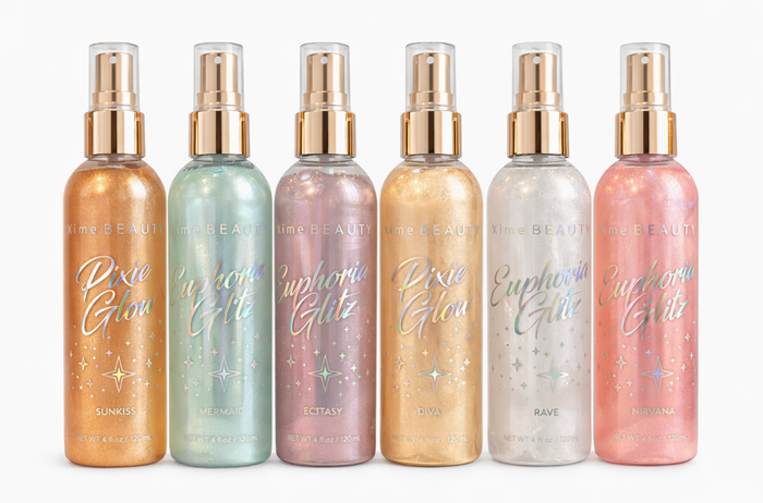the glow up body shimmer combo