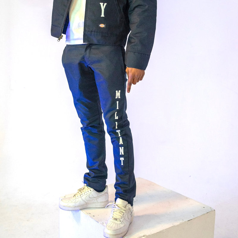 Stay Militant Slim Cargos